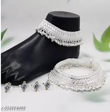 Silver Anklets